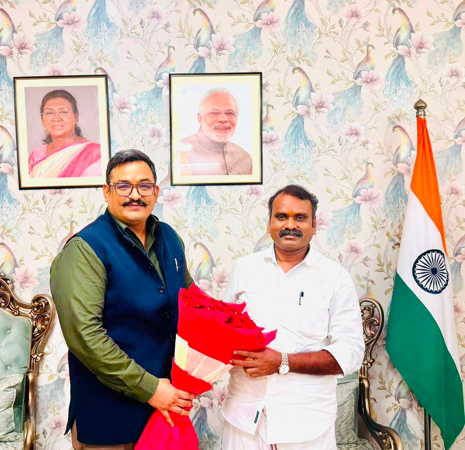 Dr. Vipin Gaur and Union Minister Dr. L. Murugan Discuss Media Reforms, Journalism and Digital Growth