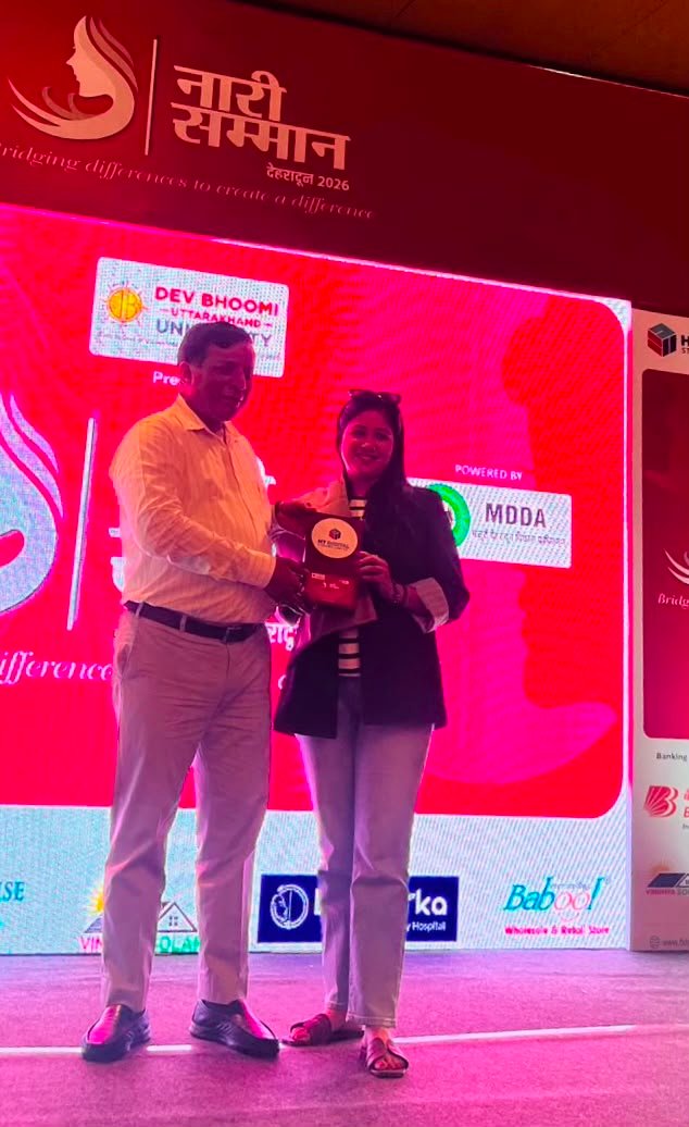 Shilpa Bhatt Awarded Naari Samman for Entrepreneurial Success
