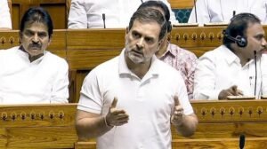 Amit Shah Rahul Gandhi NEET Protest
