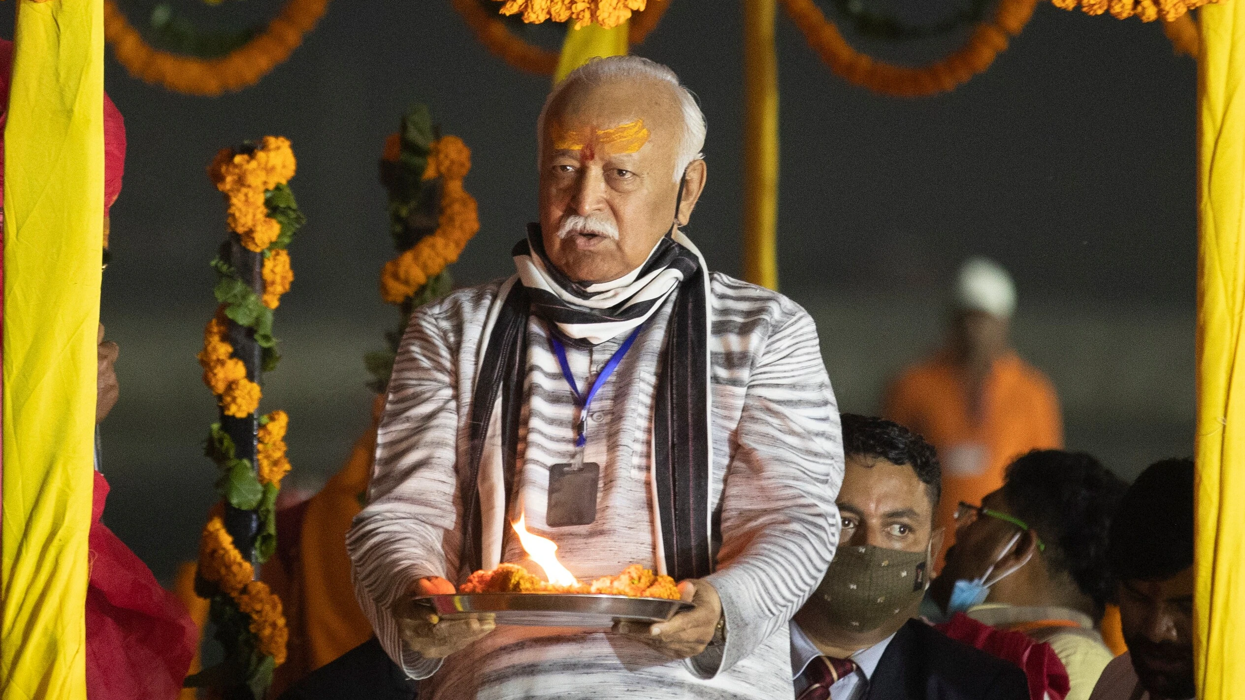 Mohan Bhagwat in US: ‘Behave True to America,’ Tells Indian Diaspora