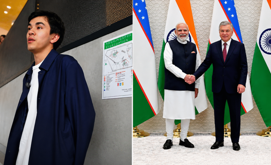 PM Modi gifts Sindarov chess scoresheet
