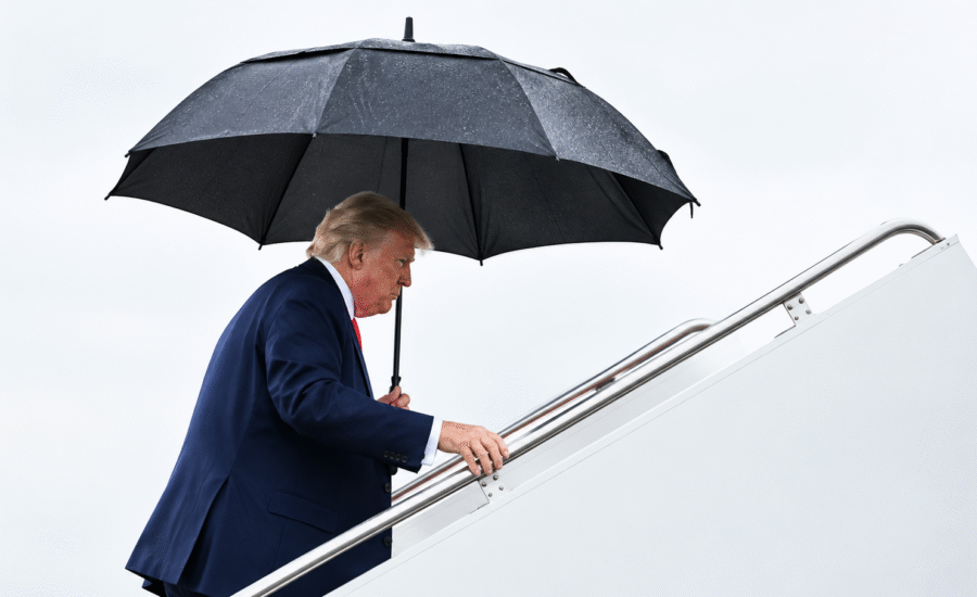 Trump Camp David F-16 plane intercept