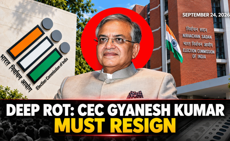Gyanesh Kumar SIR Row