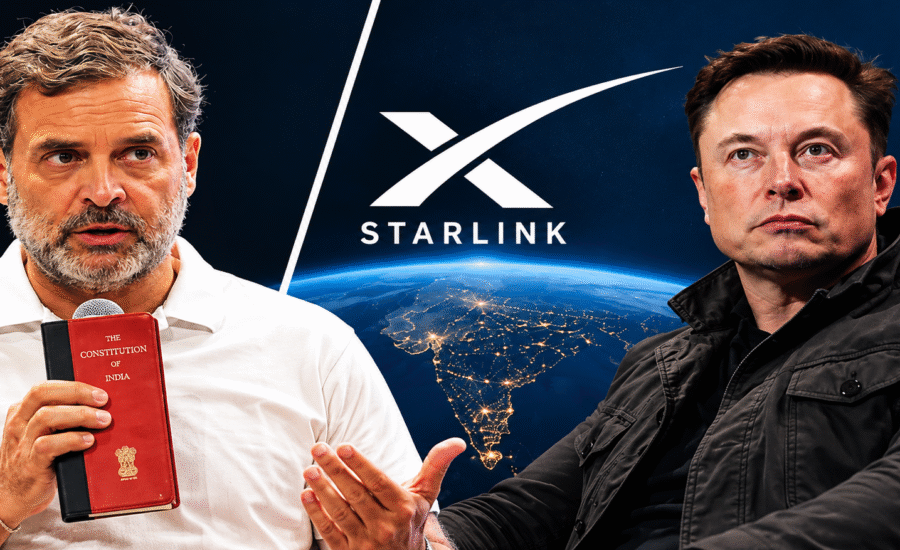 Elon Musk Rahul Gandhi Starlink India Row